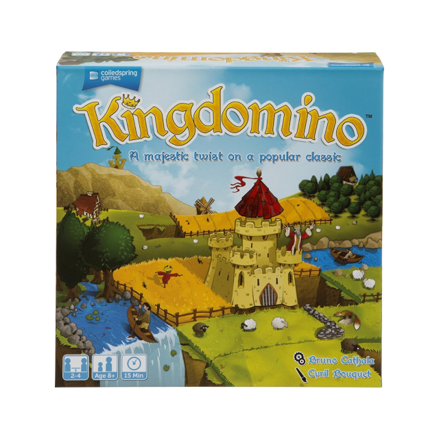 Blue Orange, Kingdomino Game, Board Game, Ages 8+